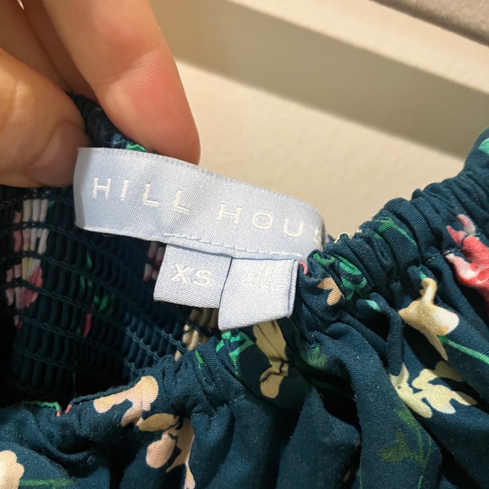 Hill House Home Ophelia Dress— Moody Floral XS